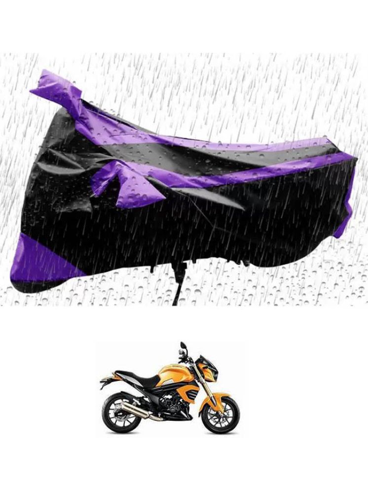     			RONISH Bike Body Cover for Mahindra Mojo ( Pack of 1 ) , Purple