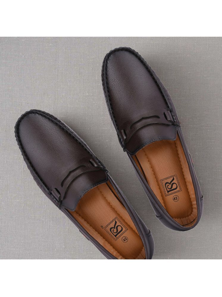     			ShoeRise Brown Men's Penny