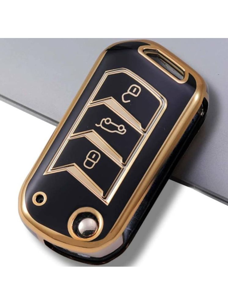     			Silicon Car Key Cover for Mahindra XUV, Thar, XUV 500, Bolero, Scorpio