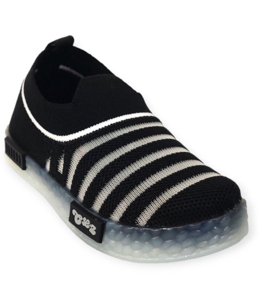     			COOLZ - Black Boy's LED Shoes ( 1 Pair )