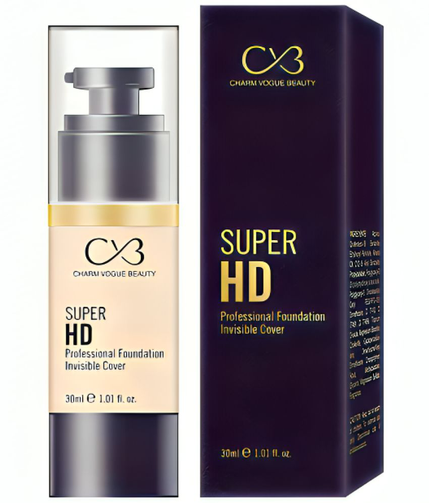     			CVB Natural Cream For All Skin Types Skin Light Foundation Pack of 1