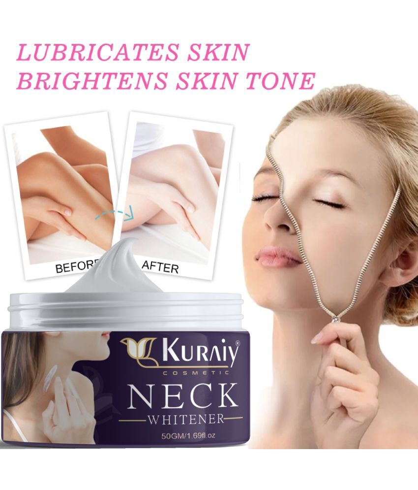     			KURAIY Neck Back Whitening Cream For Lightening & Brightening All Skin types (50 g) pack of-1