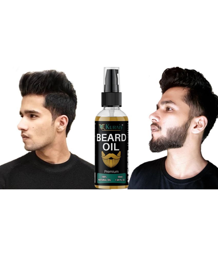     			KURAIY Beard Growth Oil for Men For Better Beard Growth With Thicker Beard (50 ml)