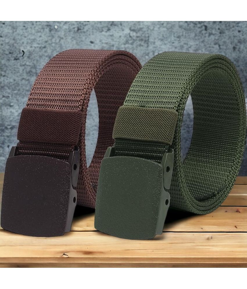     			Kastner - Multi Canvas Men's Casual Belt ( Pack of 2 )