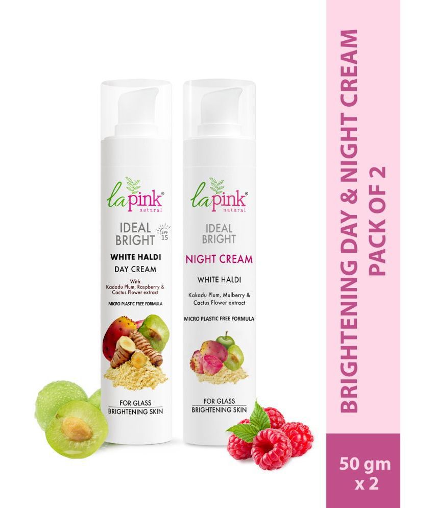     			La Pink Ideal Bright 2 Times Use Facial Kit For All Skin Type Fruit 50g, 50g ( Pack of 2 )