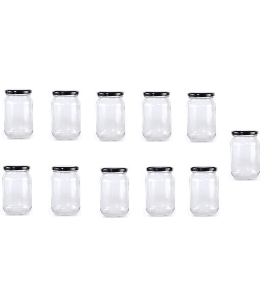     			Somil Glass Container Jar Glass Transparent Utility Container ( Set of 11 )