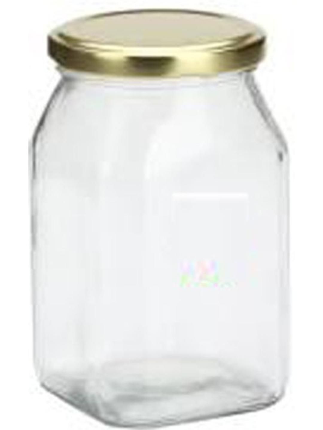     			Somil Glass Container Jar Glass Transparent Utility Container ( Set of 1 )