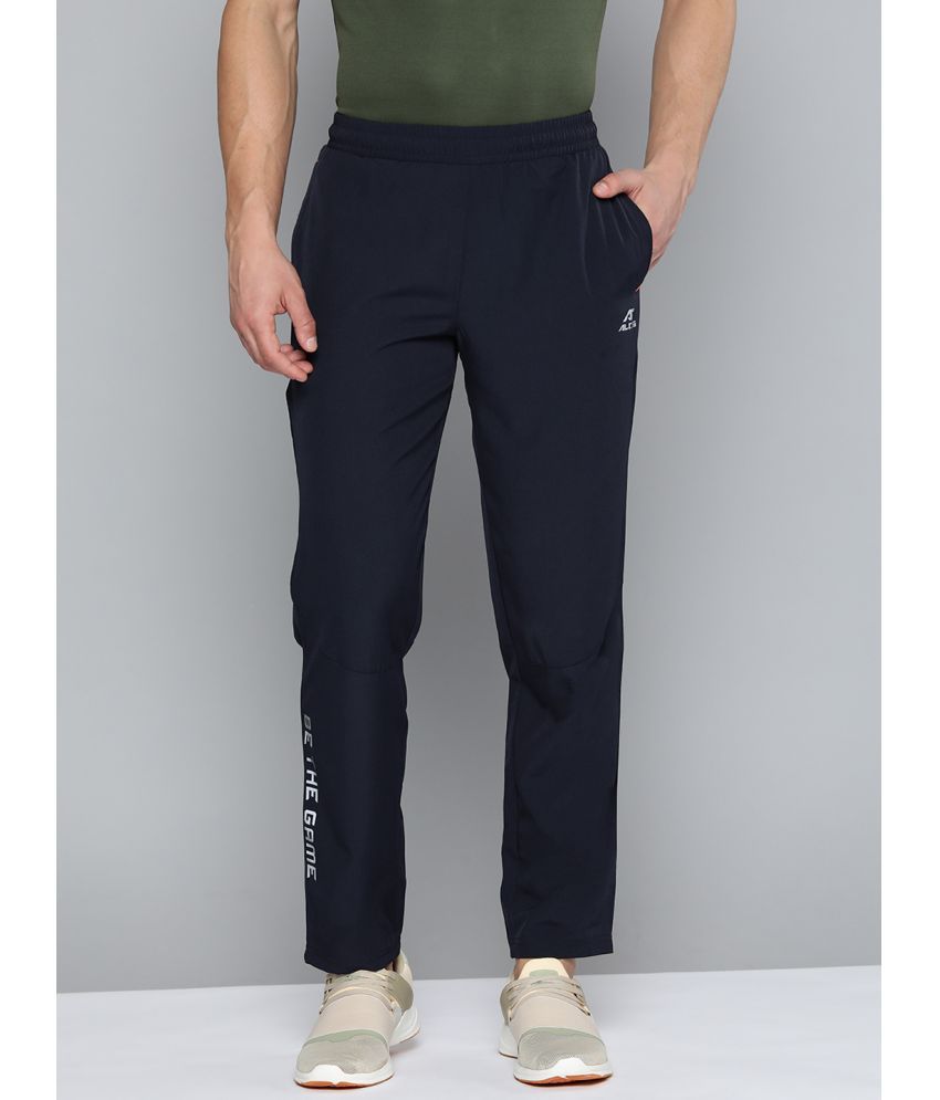     			Alcis Navy Blue Polyester Men's Sports Trackpants ( Pack of 1 )