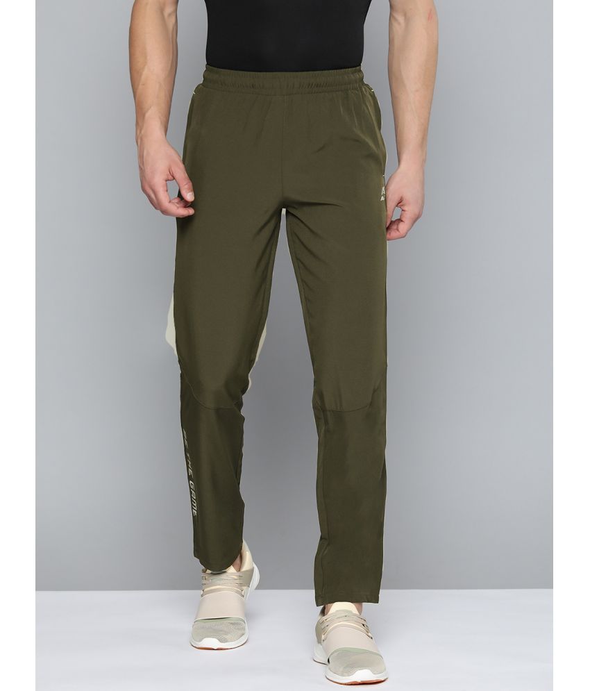     			Alcis Olive Green Polyester Men's Sports Trackpants ( Pack of 1 )