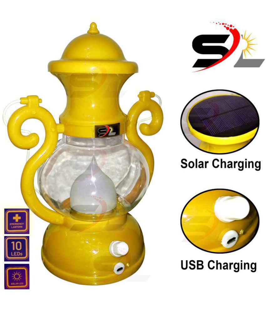     			SL. LIGHT's 6W Solar Lantern ( Pack of 1 )
