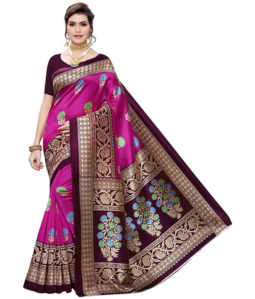     			Saadhvi Cotton Silk Applique Saree Without Blouse Piece - Grey ( Pack of 1 )