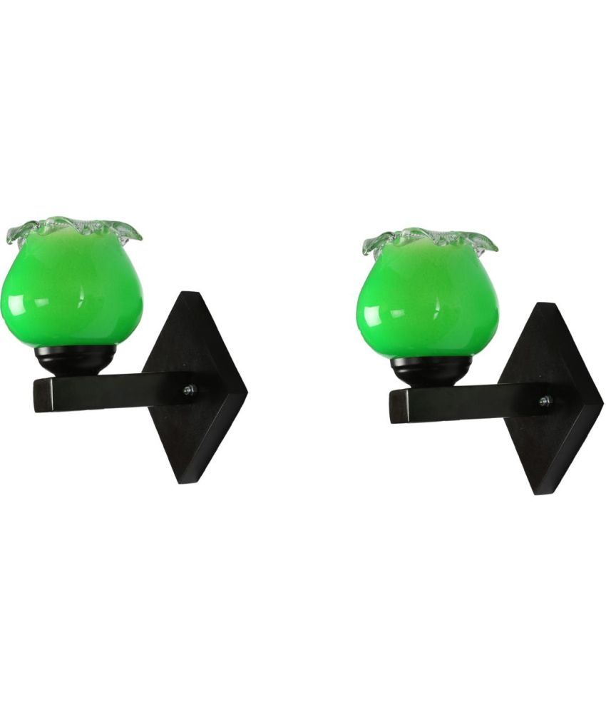     			Somil Green Up & Down Light Lamp ( Pack of 2 )