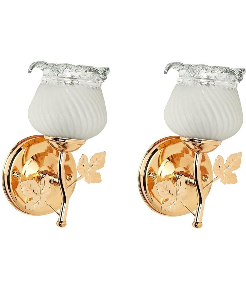     			Somil White Up & Down Light Lamp ( Pack of 2 )