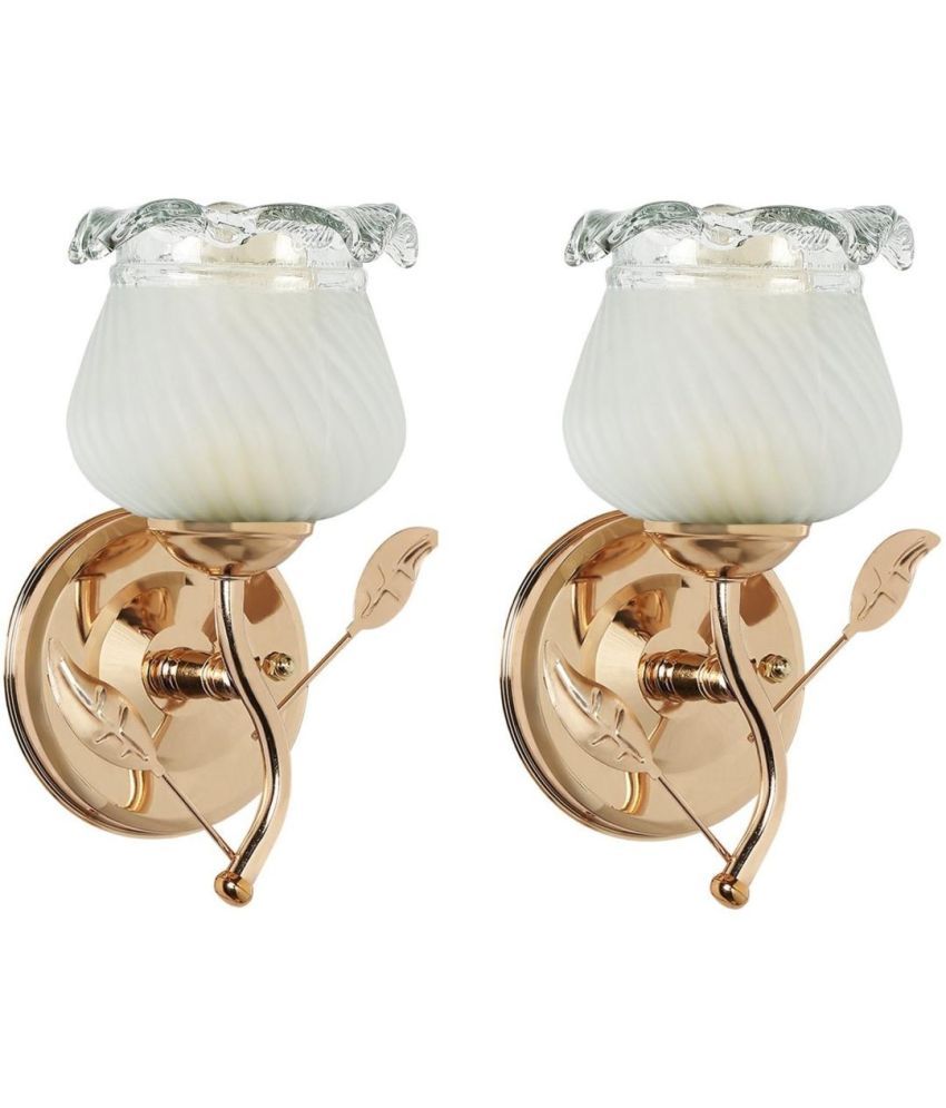     			Somil White Up & Down Light Lamp ( Pack of 2 )