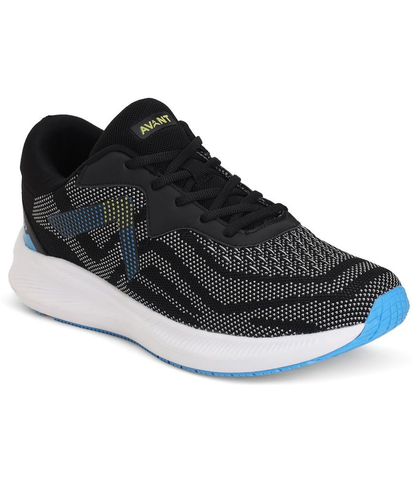     			Avant Pentagon Black Men's Sports Running Shoes