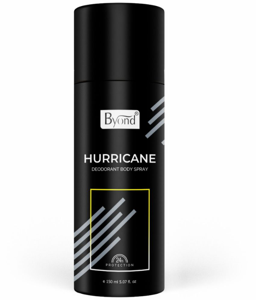     			BYOND Hurricane Deodorant Spray for Men 150 ml ( Pack of 1 )