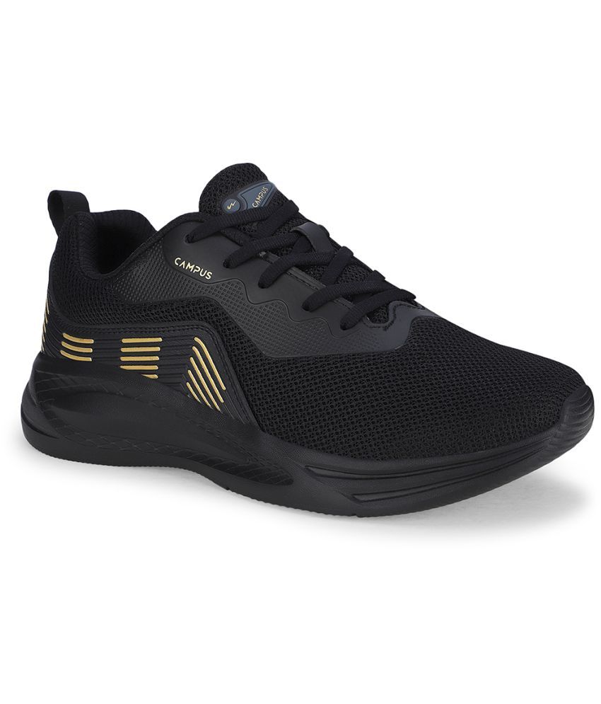     			Campus IVAN Black Men's Sports Running Shoes