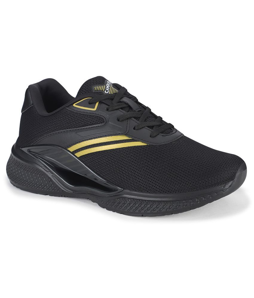     			Campus WONG Black Men's Sports Running Shoes