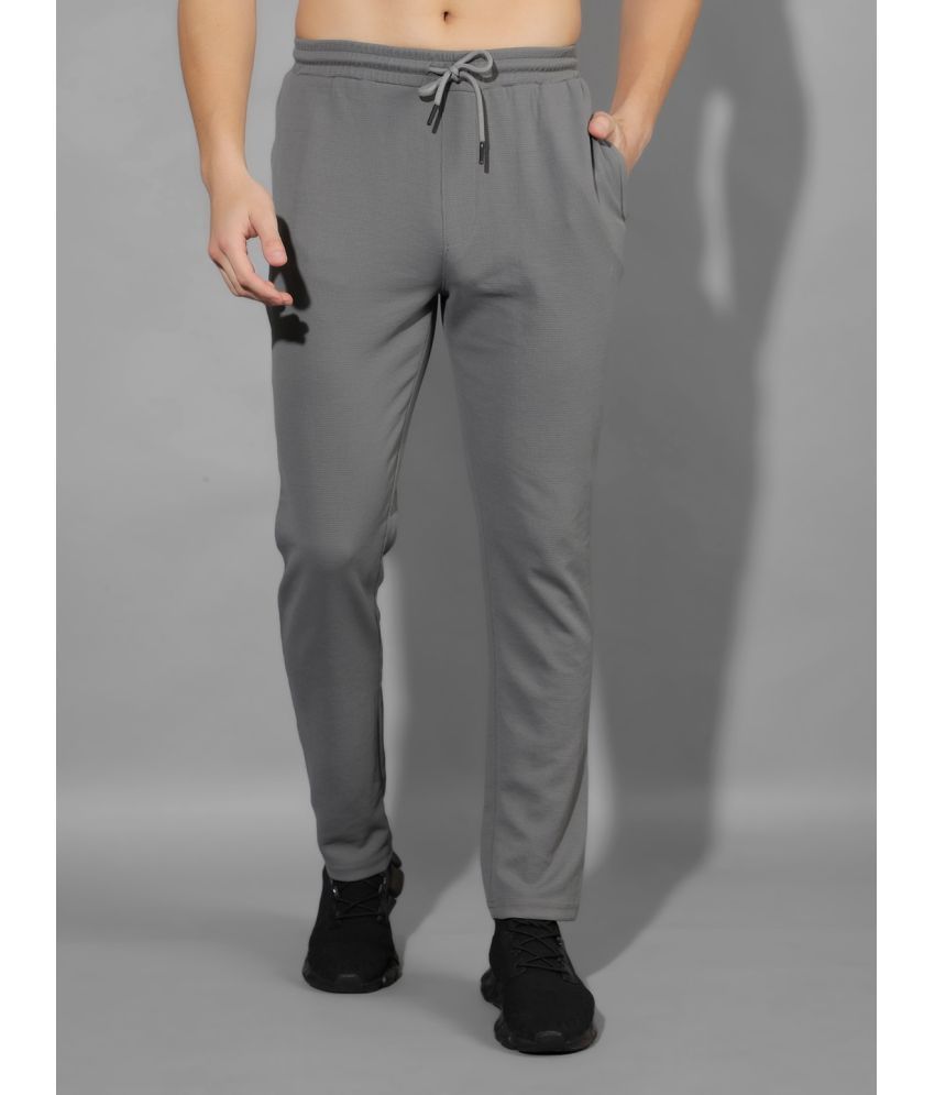     			Force NXT Grey Polyester Men's Sports Trackpants ( Pack of 1 )