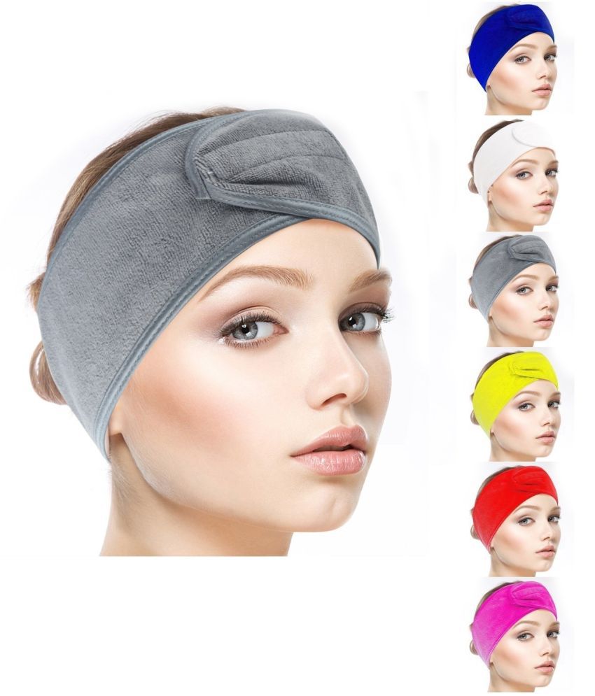    			JUZZII Gray Velvet Women's Headwrap ( Pack of 1 )