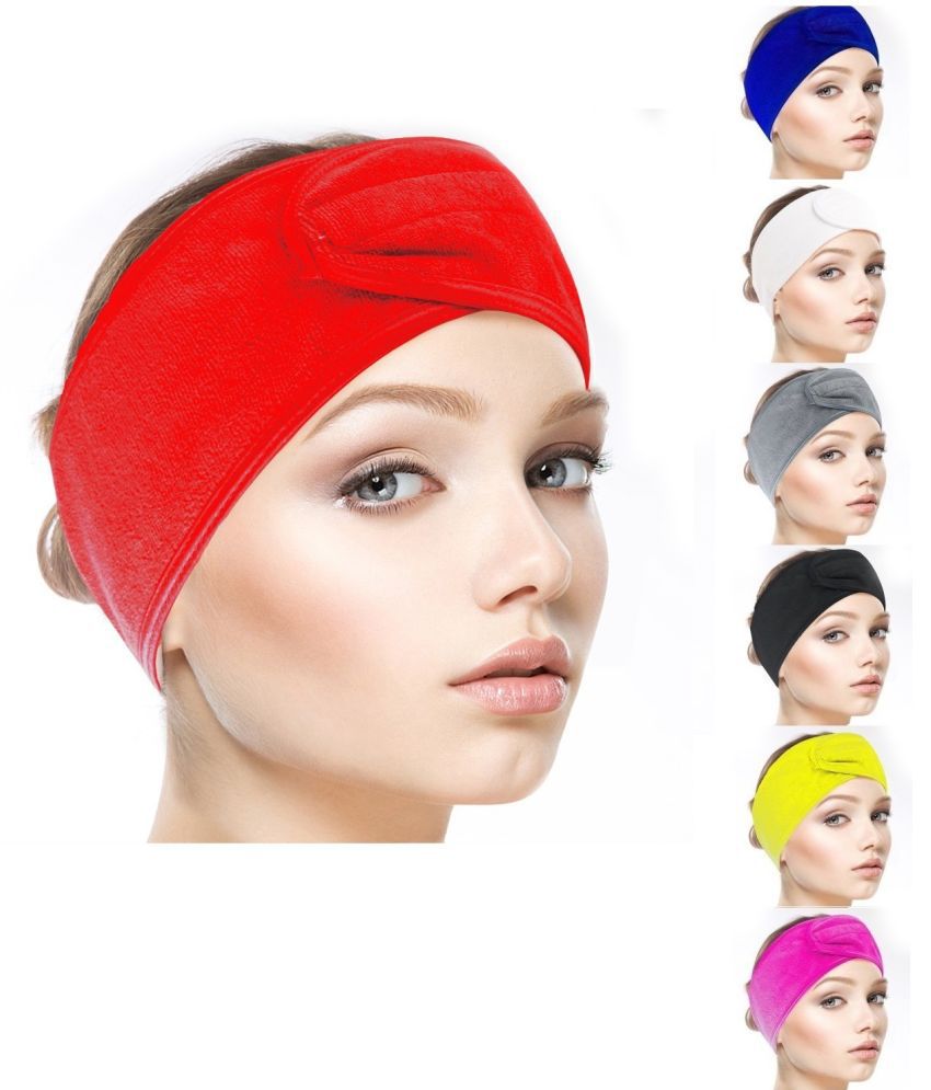     			JUZZII Red Velvet Women's Headwrap ( Pack of 1 )