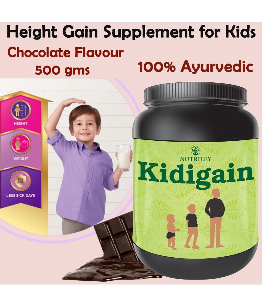     			Nutriley Kidigain Whey Protein ( 500 gm , Chocolate - Flavour )