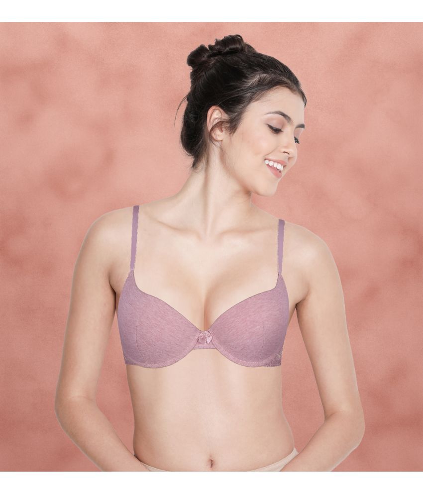     			Susie Purple Cotton Blend Lightly Padded Women's Push Up Bra ( Pack of 1 )