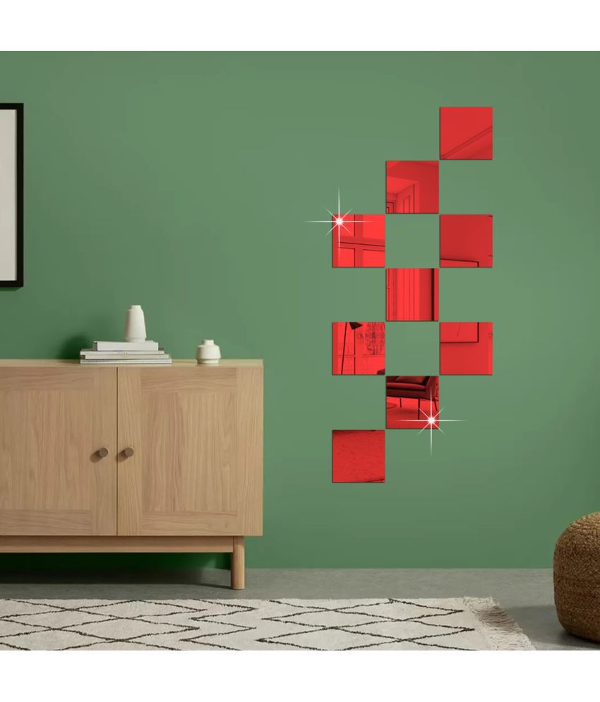     			WallDaddy Wall Sticker Geometric ( 15 x 15 cms )