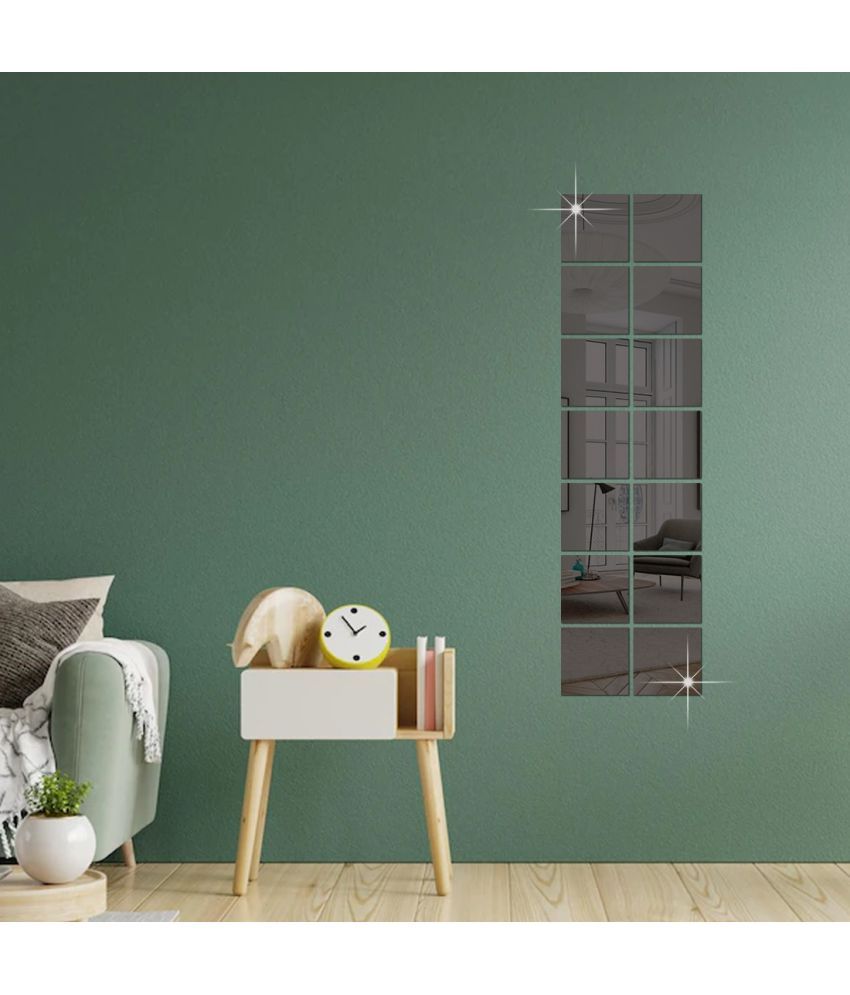     			WallDaddy Wall Sticker Geometric ( 15 x 15 cms )