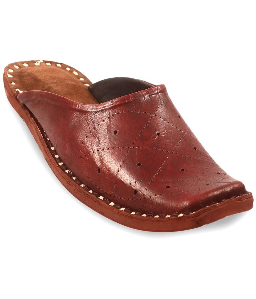     			rajeraj Brown Men's Mule