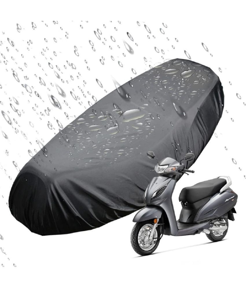     			BANISTROKES Plastic Seat Cover for Activa Scooter - Ultimate Protection for Rainy Season - Freesize - Fits All Activa Models