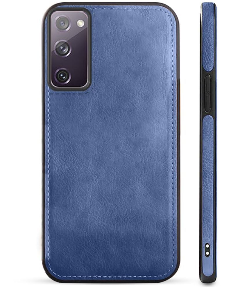     			Doyen Creations Plain Cases Compatible For Artificial Leather Samsung Galaxy S20 fe ( Pack of 1 )