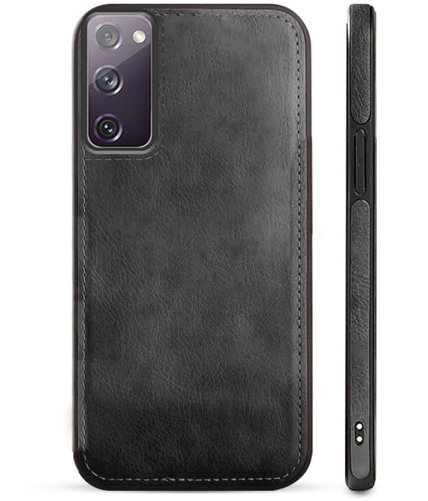     			Doyen Creations Plain Cases Compatible For Artificial Leather Samsung Galaxy S20 fe ( Pack of 1 )