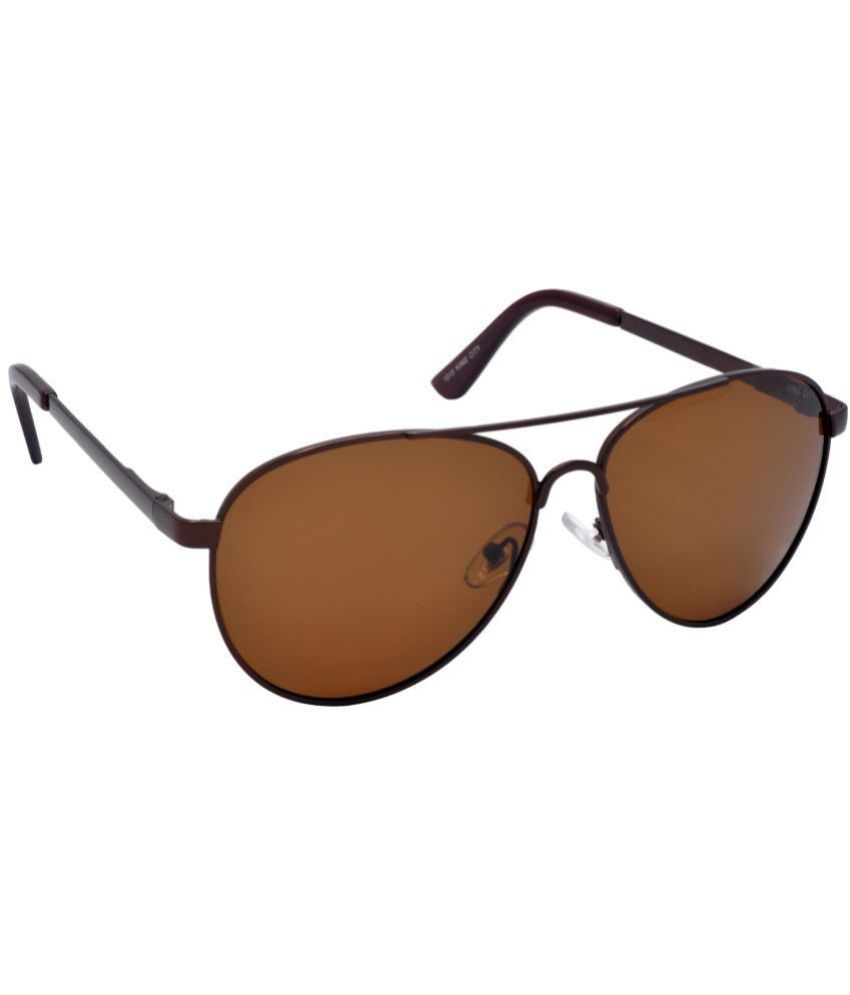     			Hrinkar Copper Pilot Sunglasses ( Pack of 1 )