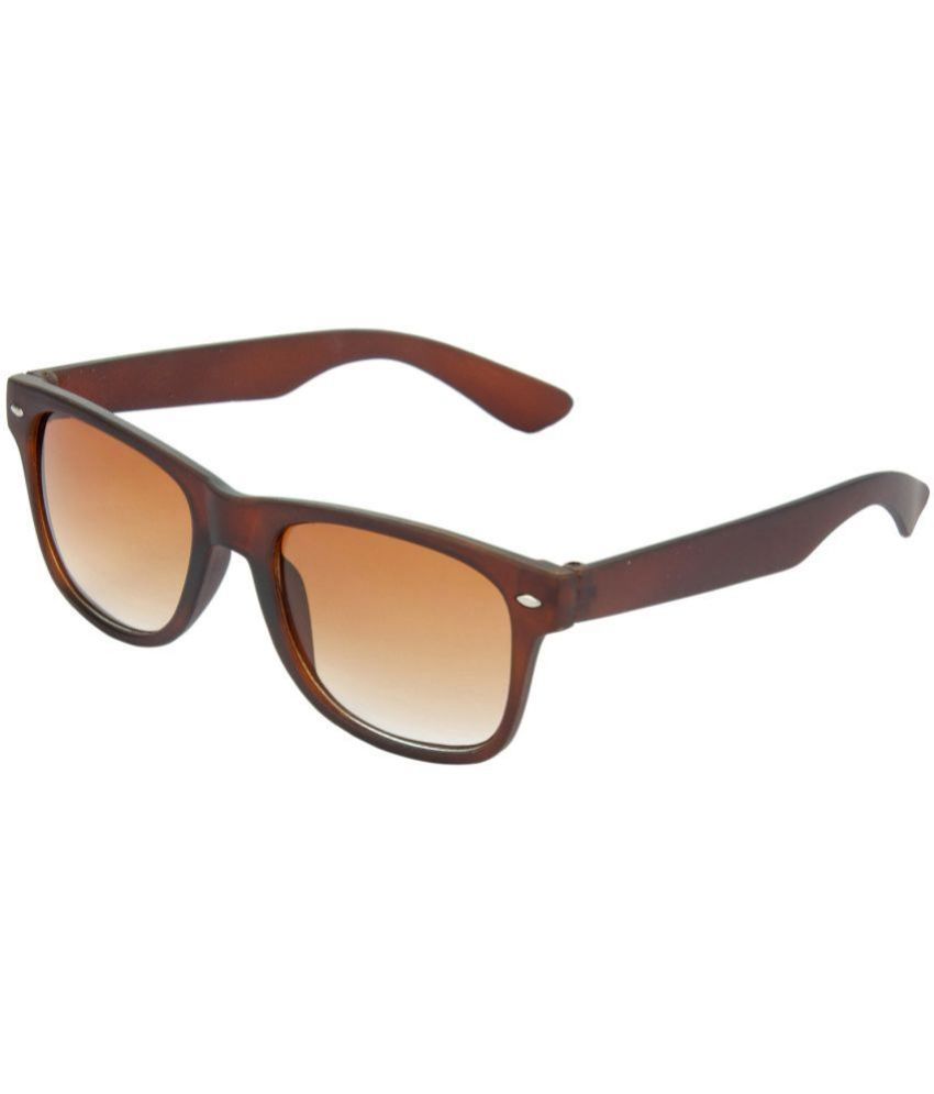     			Hrinkar Copper Rectangular Sunglasses ( Pack of 1 )