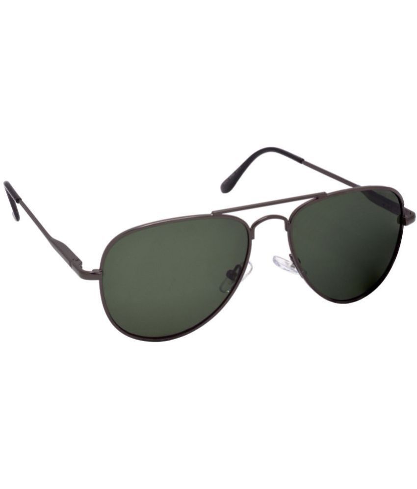     			Hrinkar Dark Grey Pilot Sunglasses ( Pack of 1 )