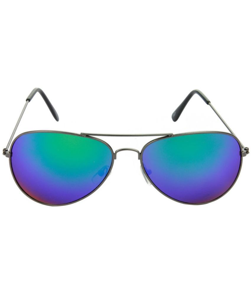     			Hrinkar Grey Melange Pilot Sunglasses ( Pack of 1 )