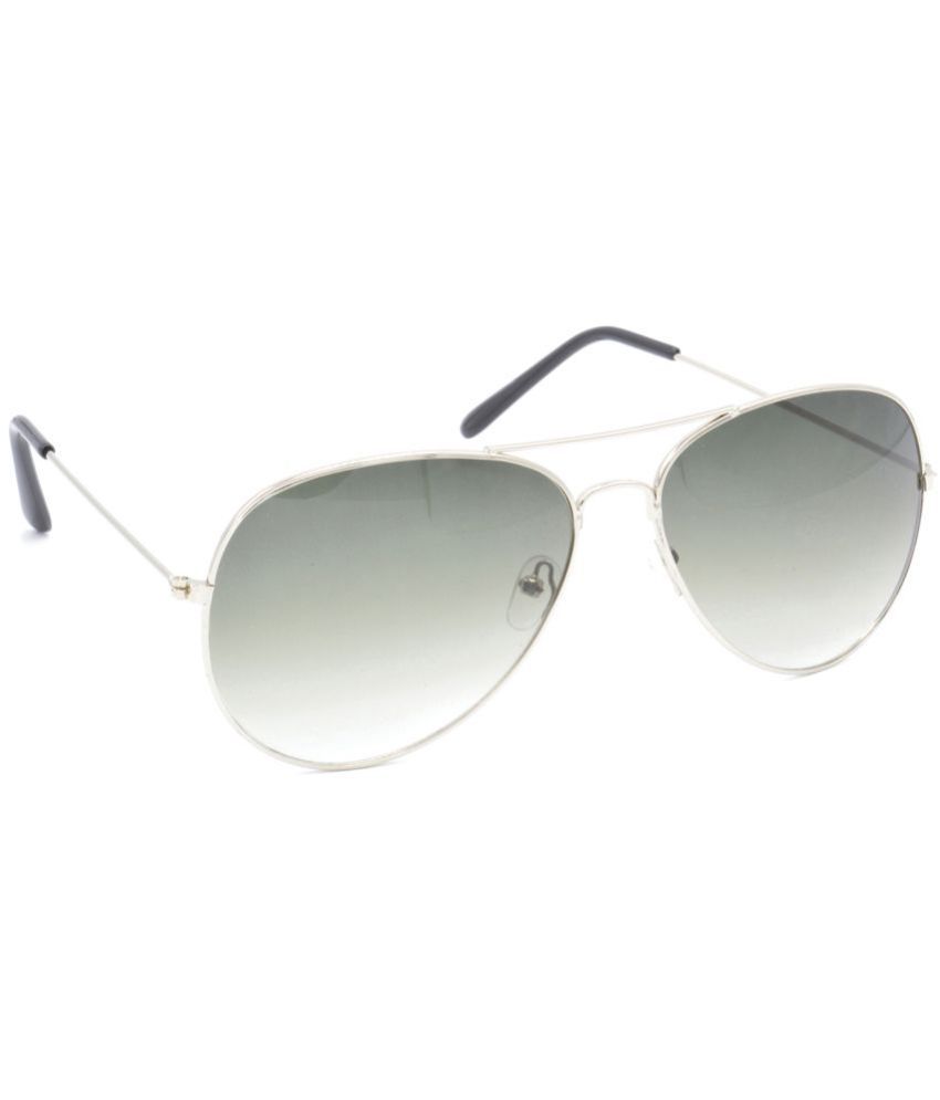     			Hrinkar Silver Pilot Sunglasses ( Pack of 1 )