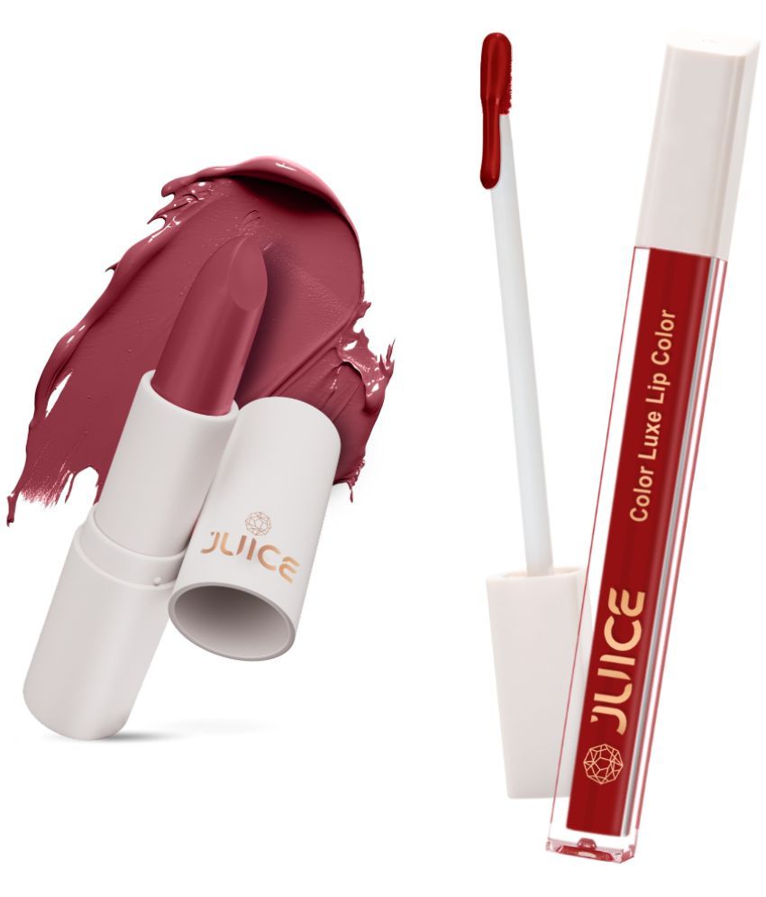     			Juice Pink Matte Lipstick 100