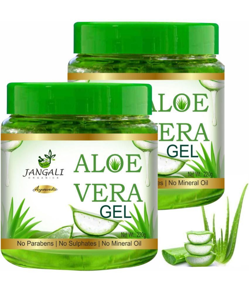     			Pure Jangali Organics Moisturizer All Skin Type Aloe Vera ( 440 gm )