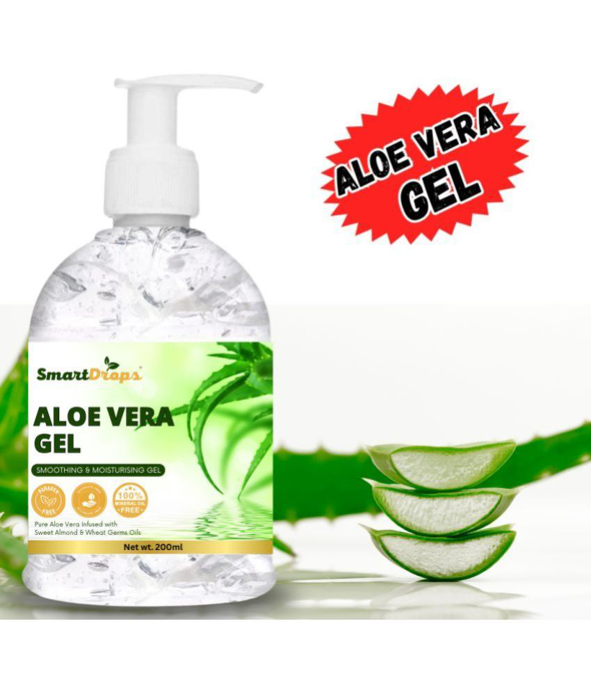     			Smartdrops Moisturizer All Skin Type Aloe Vera ( 200 ml )