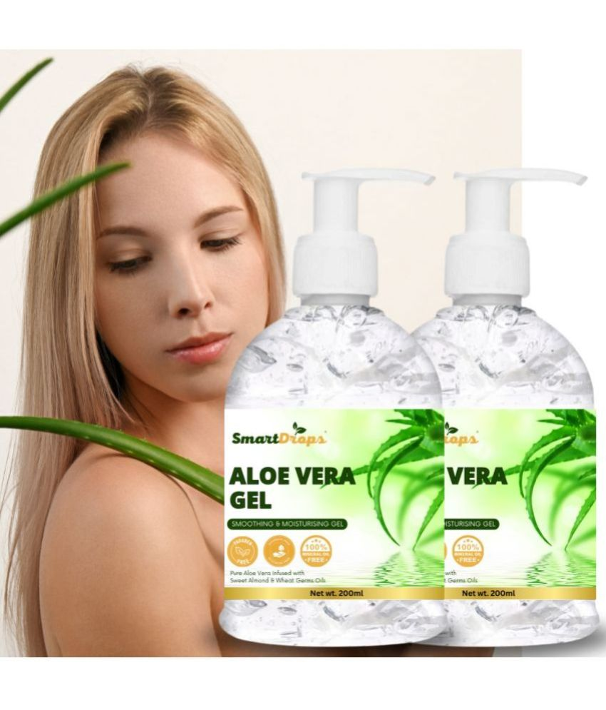     			Smartdrops Moisturizer All Skin Type Aloe Vera ( 400 ml )