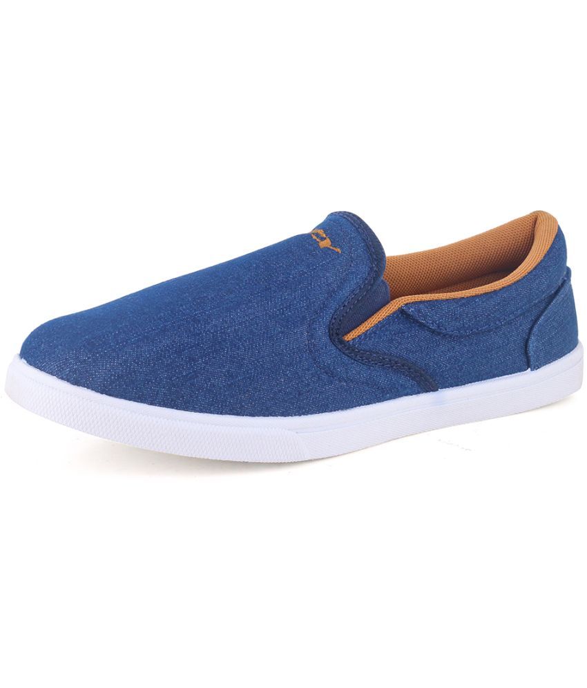     			Sparx Navy Men's Slip-on Shoes