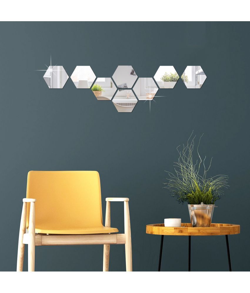     			WallWear Wall Sticker Geometric ( 12 x 10 cms )