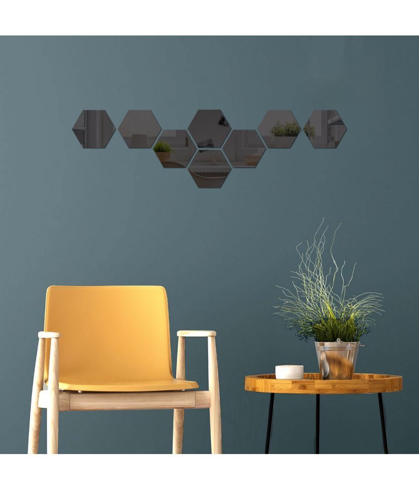     			WallWear Wall Sticker Geometric ( 12 x 10 cms )