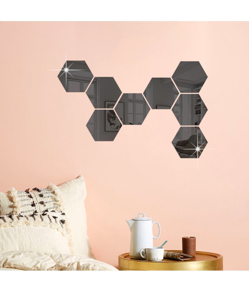     			WallWear Wall Sticker Geometric ( 12 x 10 cms )