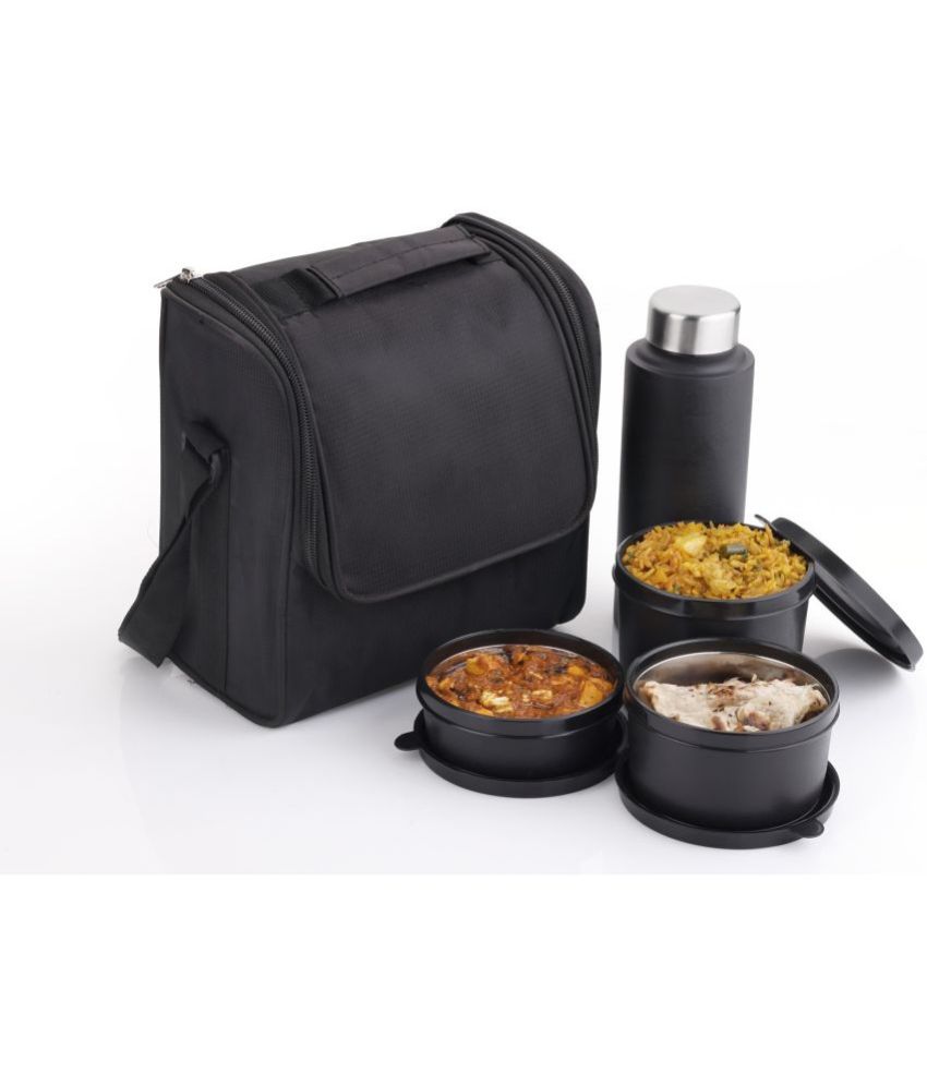     			analog kichenware Kids/Adults/Office Tiffin Stainless Steel Lunch Box 4 - Container ( Pack of 1 )