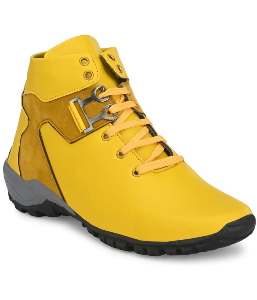     			Big Fox Yellow Men's Lifestyle Shoes