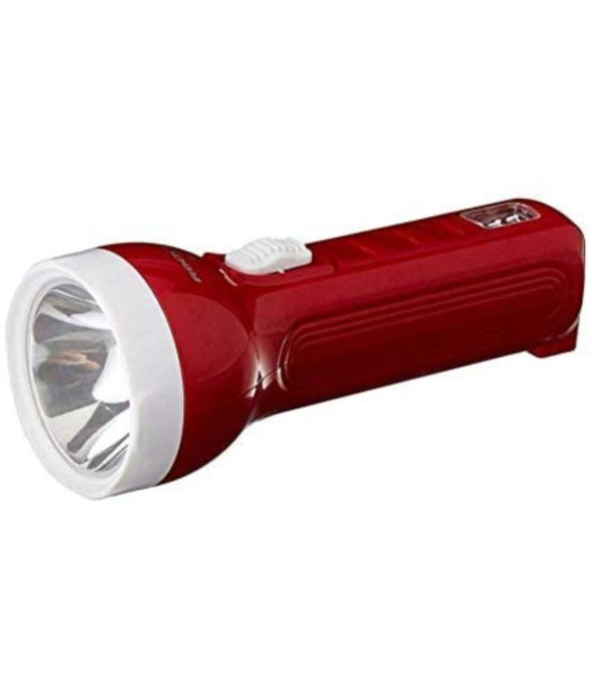     			CHARKEE - 10W Rechargeable Flashlight Torch ( Pack of 1 )