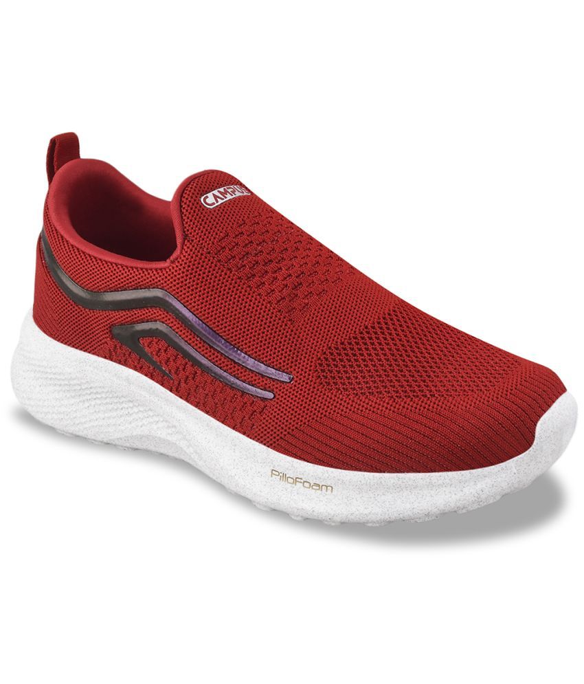     			Campus CAMP-ICEBERG Red Men's Slip-on Shoes